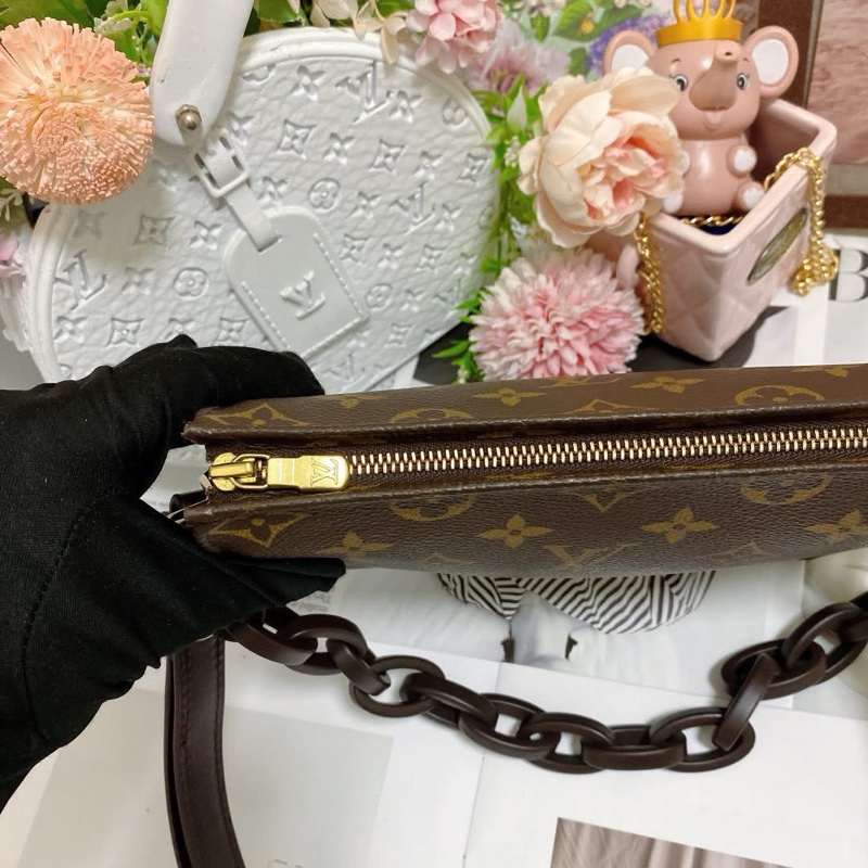 LV熱門爆款19cm梳洗包鏈條包🏅-21