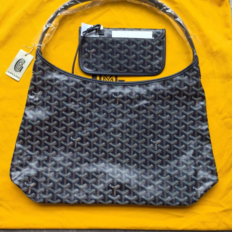 有購證💓 全新正品Goyard戈雅hobo藍色-2