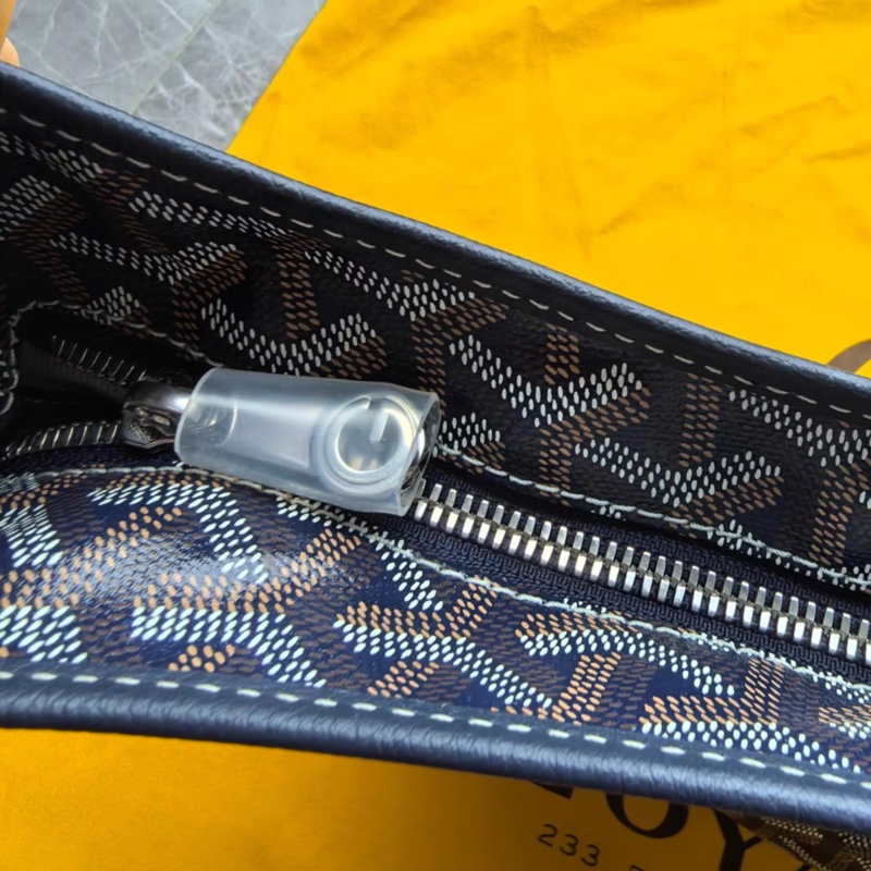 有購證💓 全新正品Goyard戈雅hobo藍色-4