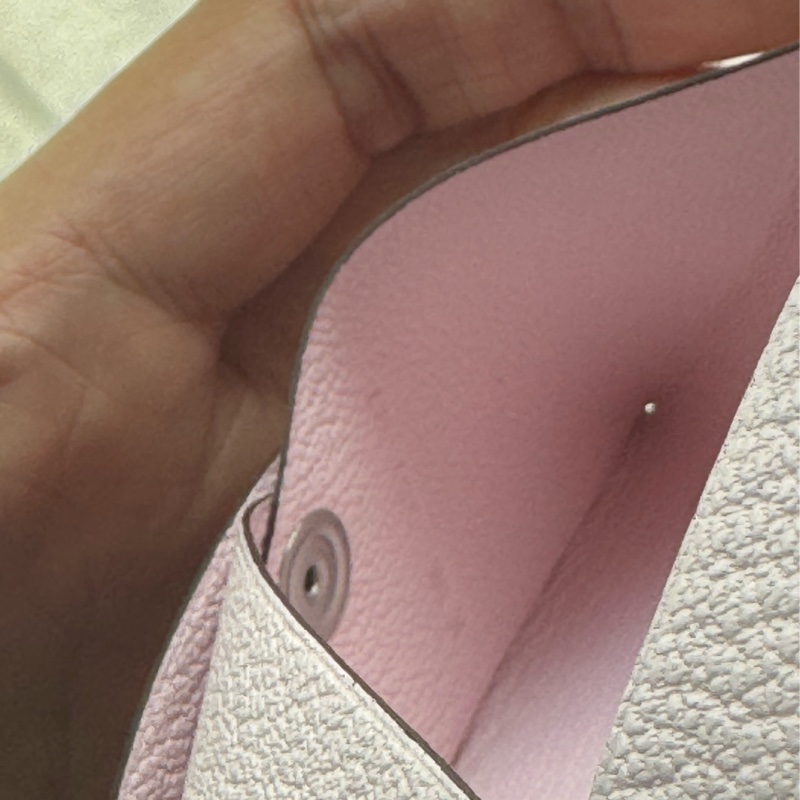 全新Hermes calvi山羊皮卡夾-3