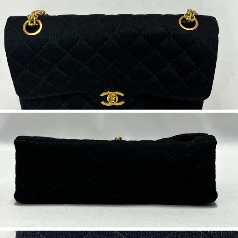 Chanel • Cf 23佳績布面 2.55雕花鏈條 24k金 小號-6