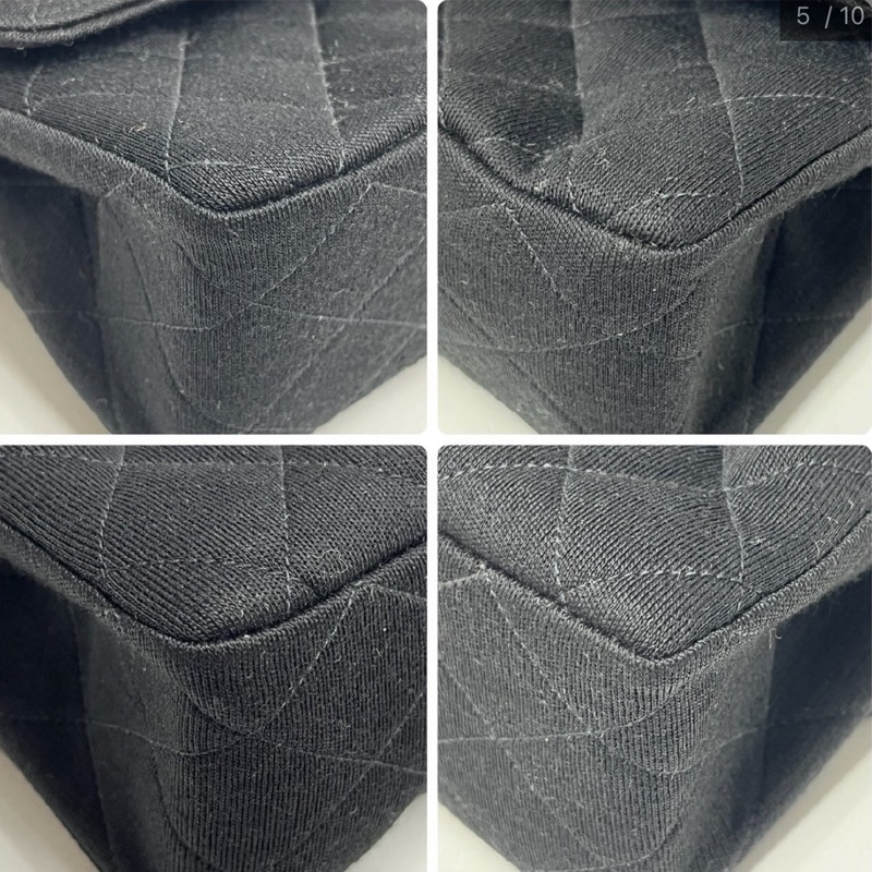 Chanel • Cf 23佳績布面 2.55雕花鏈條 24k金 小號-8