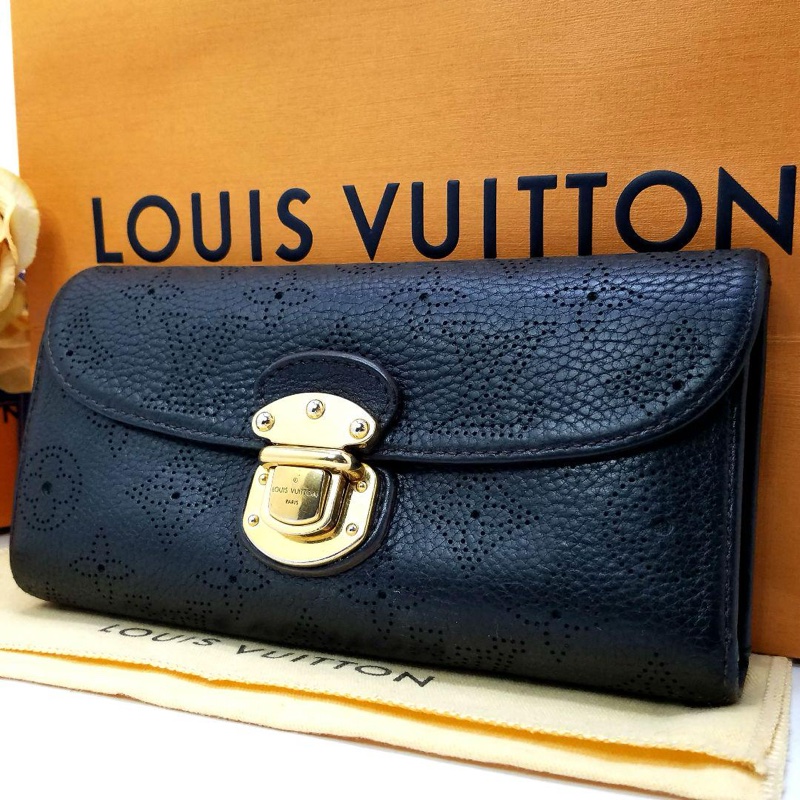 🎀約8.5新🎀Louis Vuitton Monogram壓紋長夾|經典花紋✦fufu style 精品✦ 氣質款|二手名牌包|錢包.皮夾-0