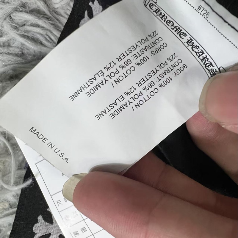 Chrome Hearts 克羅心 黑色 滿印 暗紋 十字 花 刺繡 寶劍 銀扣短褲-5