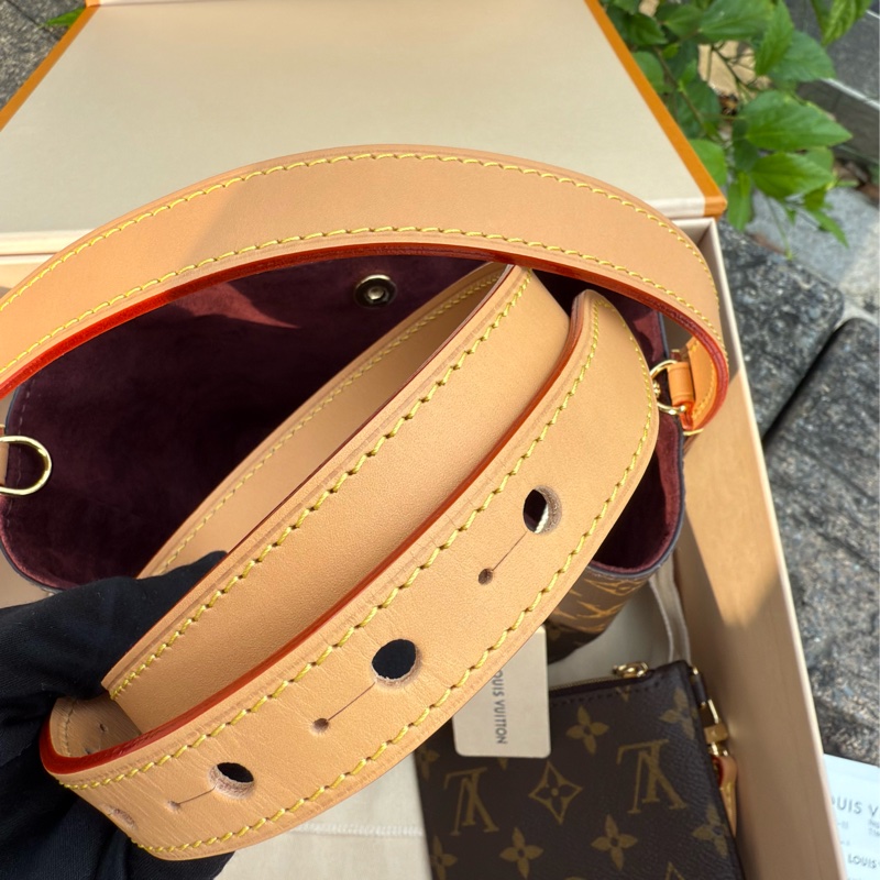 全新LV ALL In BB Monogram老花帆布水桶包M12925現貨-4