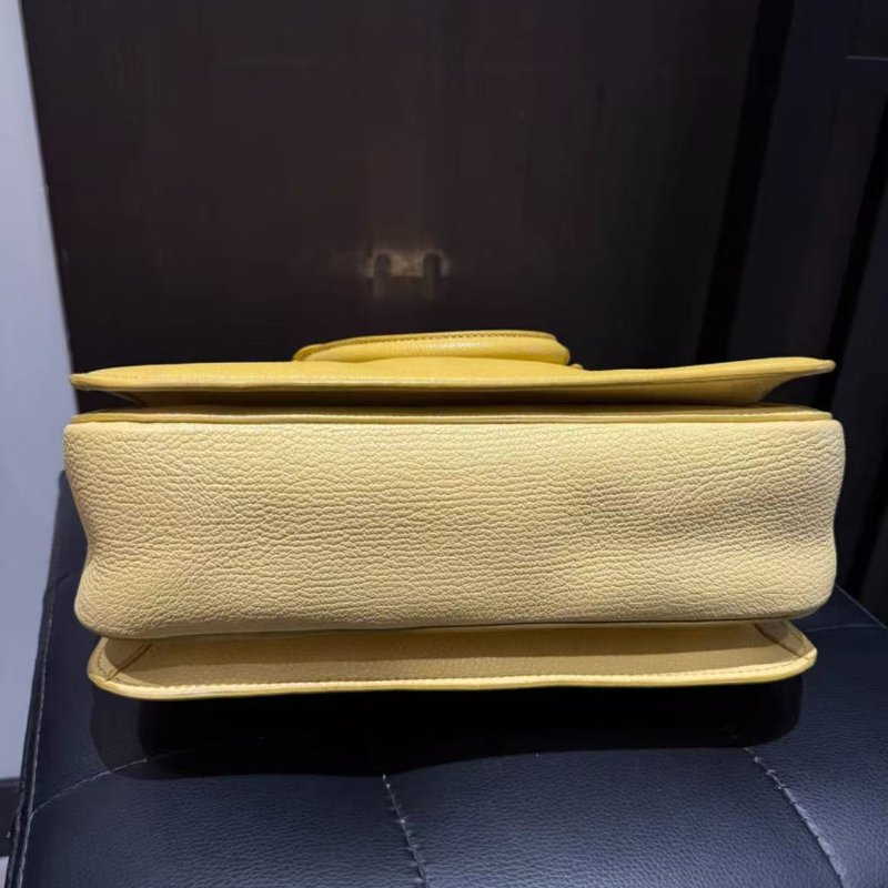 miumiu 黃色手提單肩斜背包 27.5*7*20cm 99新 配件塵袋-2