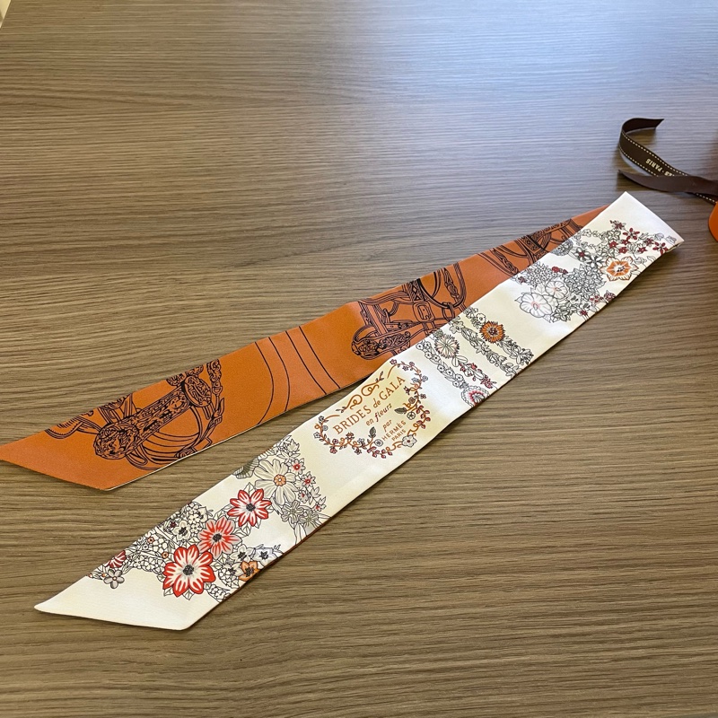 Hermes Twilly 絲巾-0