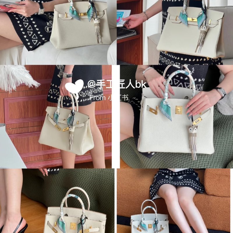 HERMES 鞍具花束 Twilly - 綠-1