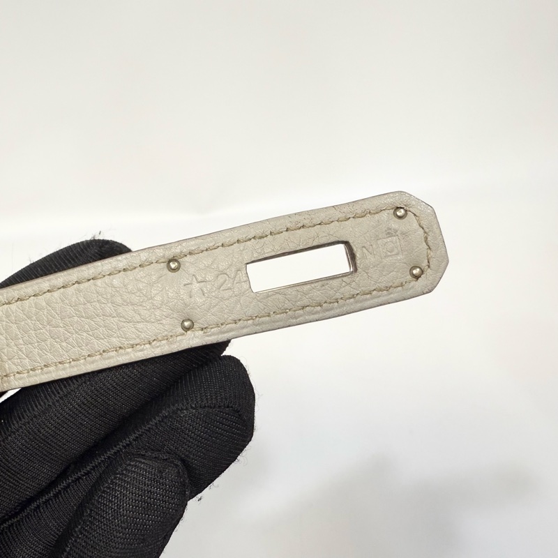 Hemes 鼠尾草灰銀釦 TOGO皮kelly35cm-21