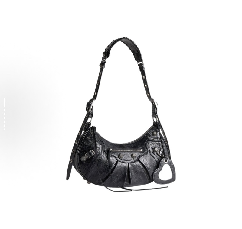 Balenciaga巴黎世家 Le Cagole 鉚釘銀扣 機車包 小號-2