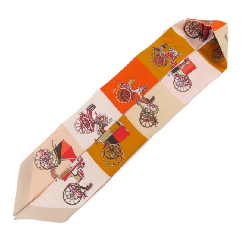 HERMES 絲質Twilly絲巾-2