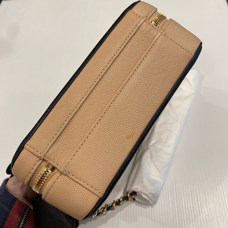 CHANEL奶茶vanity相機包-5