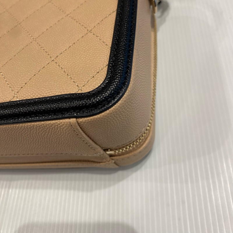 CHANEL奶茶vanity相機包-9