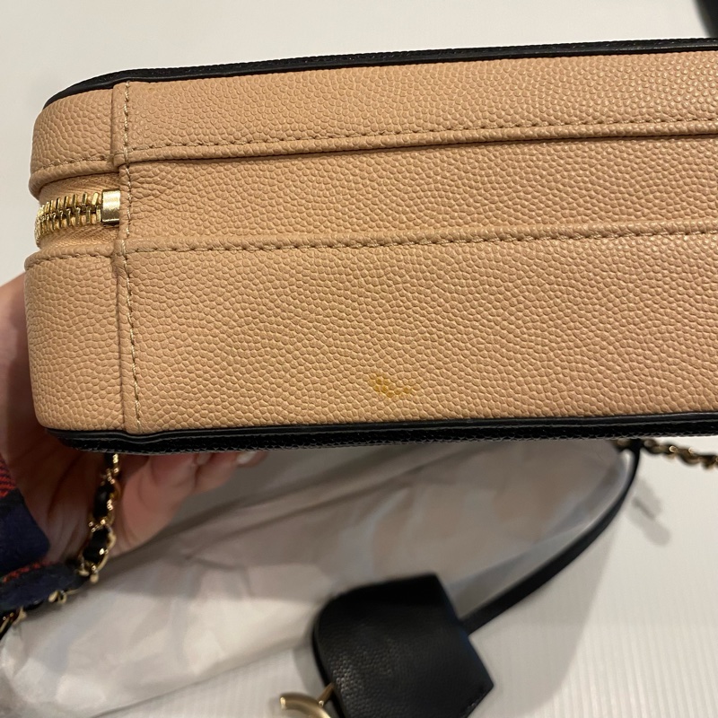 CHANEL奶茶vanity相機包-16