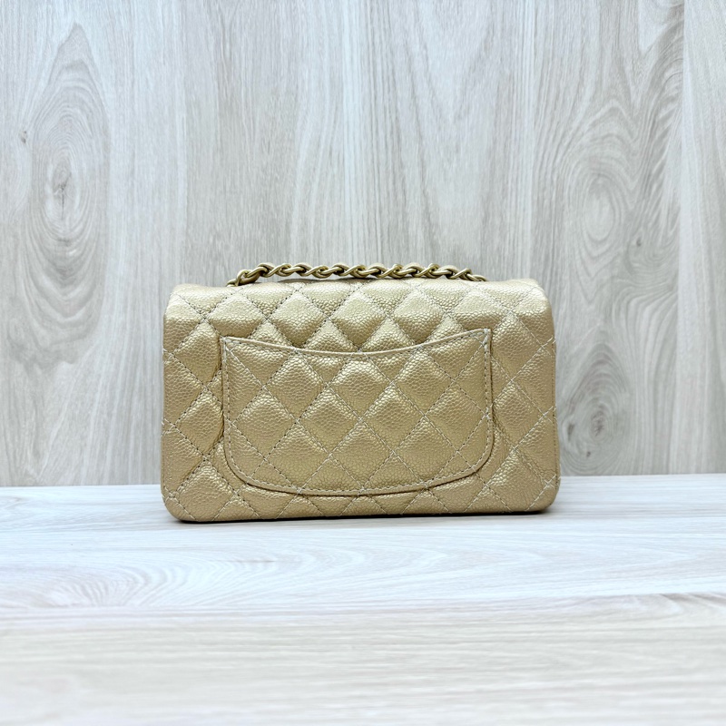 CHANEL金色牛皮金釦COCO20/A69900-1