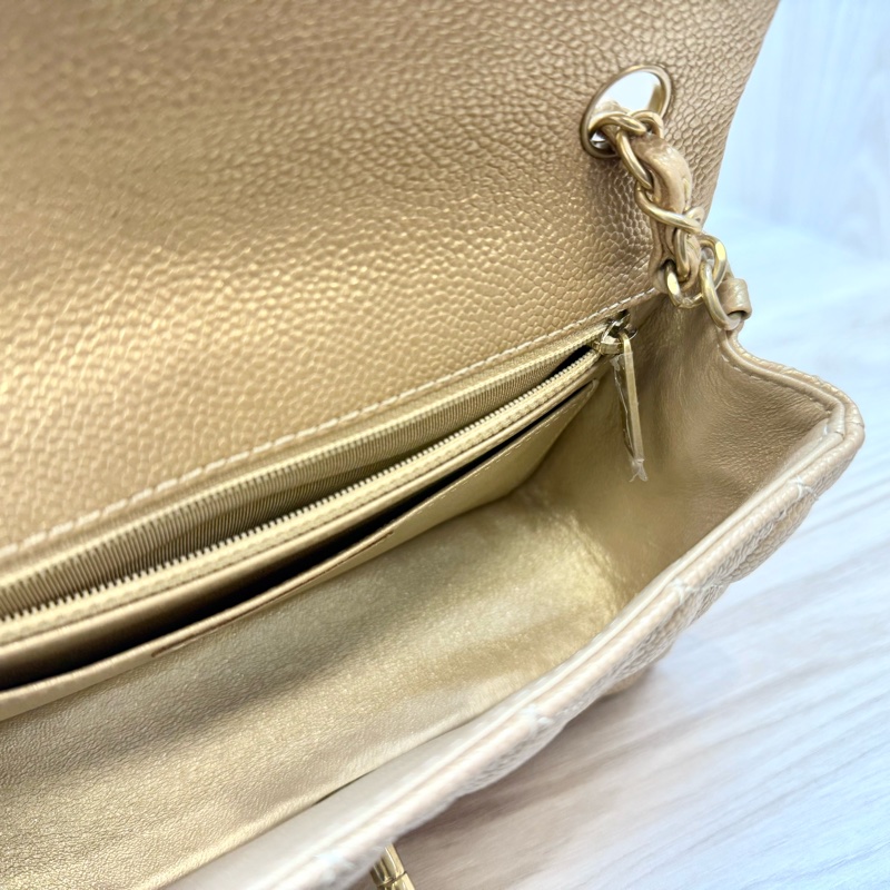 CHANEL金色牛皮金釦COCO20/A69900-11