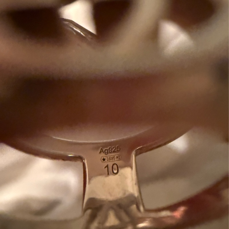 Gucci純銀戒指-14