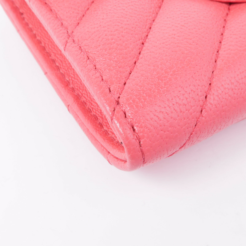 CHANEL 牛皮皮革2.55 Card Case金扣卡片套-7