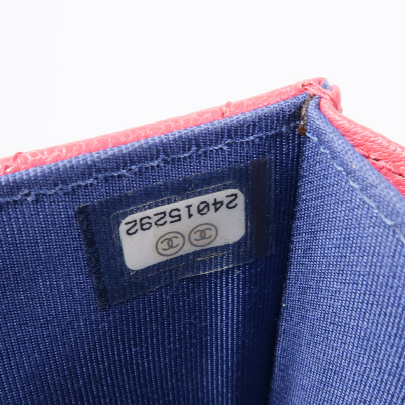 CHANEL 牛皮皮革2.55 Card Case金扣卡片套-13