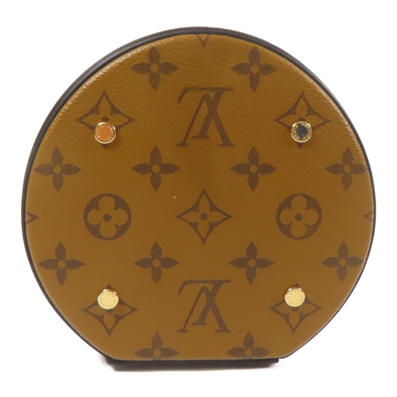 LOUIS VUITTON Monogram Reverse Cannes金扣手挽肩背兩用袋-3