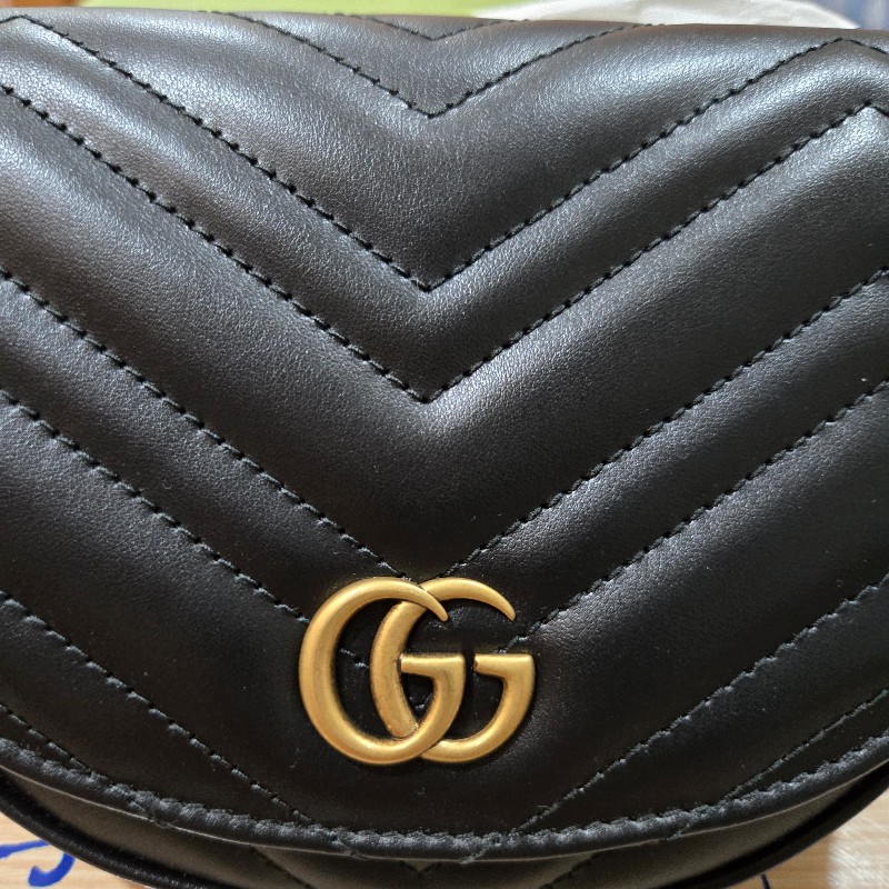 〔〔全新〕〕gucci 馬夢 半月包-1