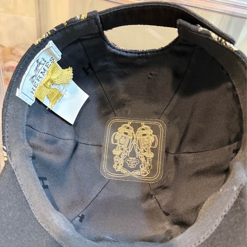 95新以上✨有夠好看🤩Hermes超級帥的帽子 愛馬仕 100% 克什米爾羊毛 鴨舌帽 棒球帽-15