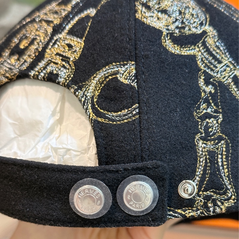 95新以上✨有夠好看🤩Hermes超級帥的帽子 愛馬仕 100% 克什米爾羊毛 鴨舌帽 棒球帽-18