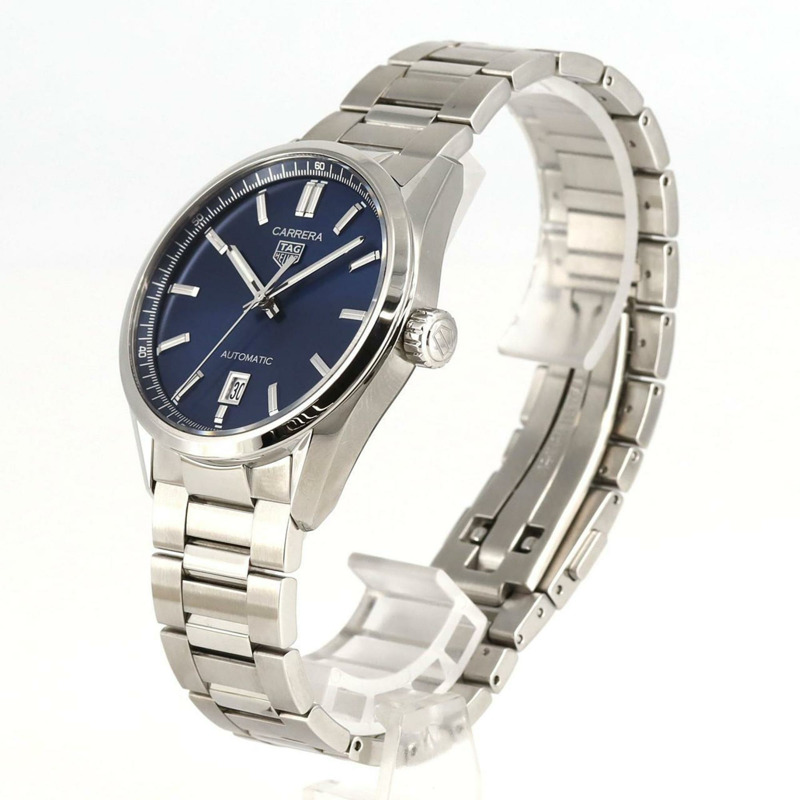 泰格豪雅 Carrera Date WBN2112.BA0639 SS 自動腕錶-1