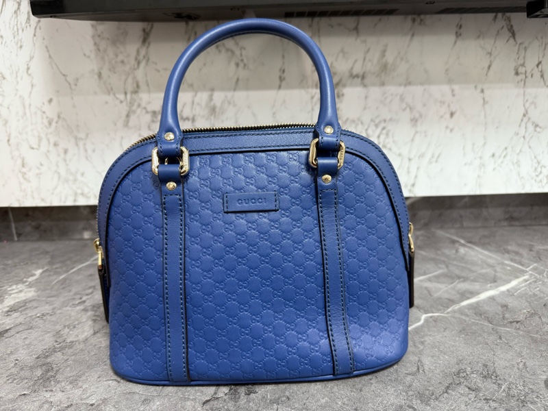 Gucci 貝殼包(藍)-6