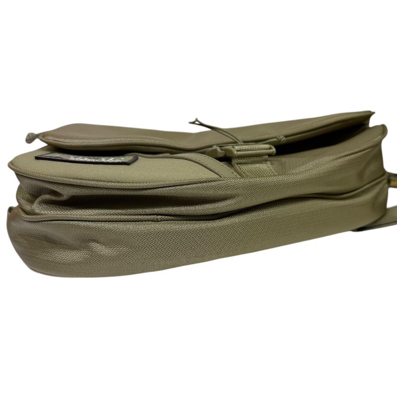 【美收精品】DIOR 綠色磁扣馬鞍斜背包 2-349-4