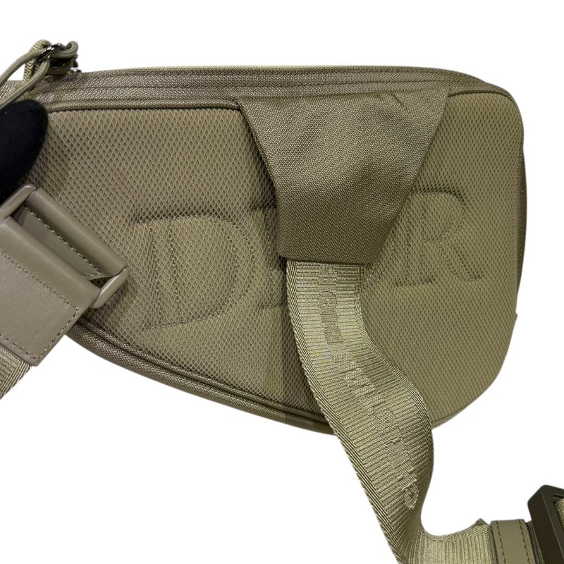 【美收精品】DIOR 綠色磁扣馬鞍斜背包 2-349-11