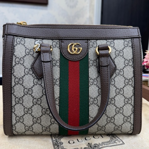 Gucci Ophidia系列 托特包小號