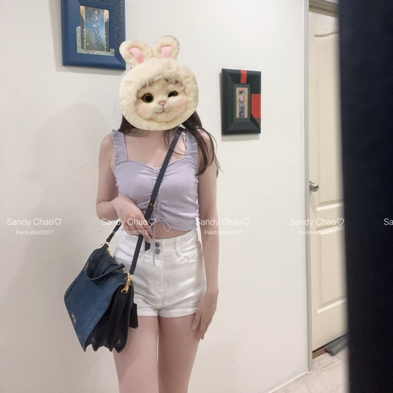 ෆ Miu miu 牛仔斜背翻面兩用包 Y2K 千禧必備🦄-1