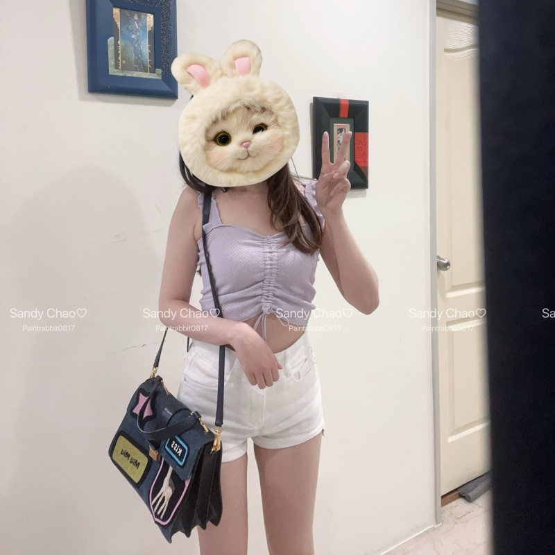 ෆ Miu miu 牛仔斜背翻面兩用包 Y2K 千禧必備🦄-2