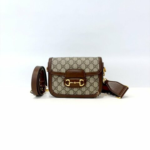 GUCCI Horsebit 1955系列小號肩背包