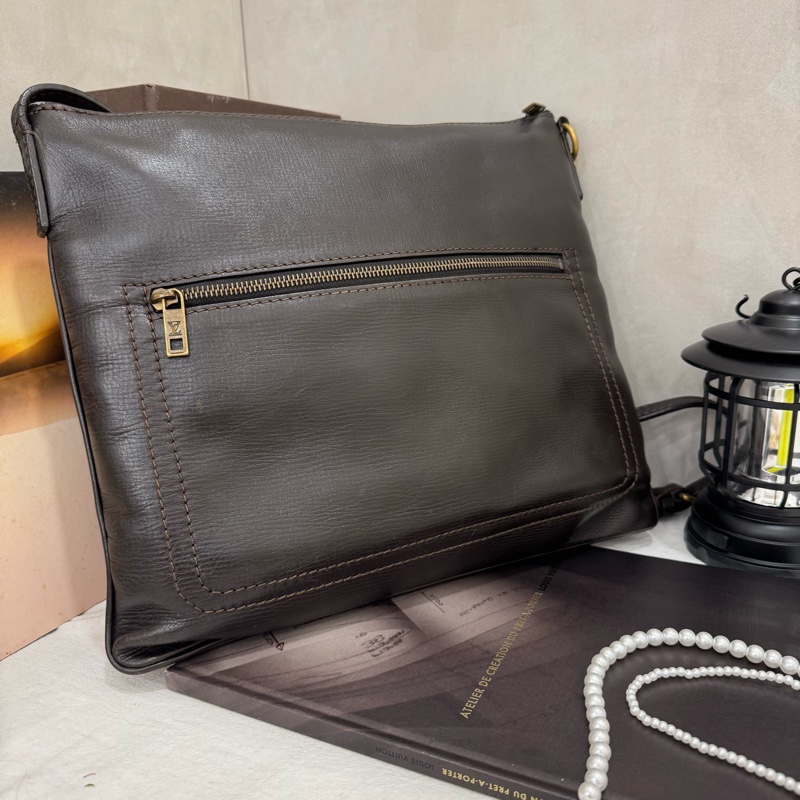 Louis Vuitton 全皮斜背包-5