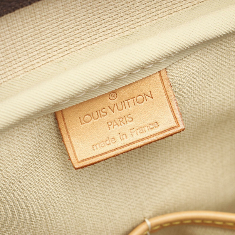 LOUIS VUITTON Deauville Bowling Vanity 手提包 M47270 Monogram 棕色 二手 女款-3