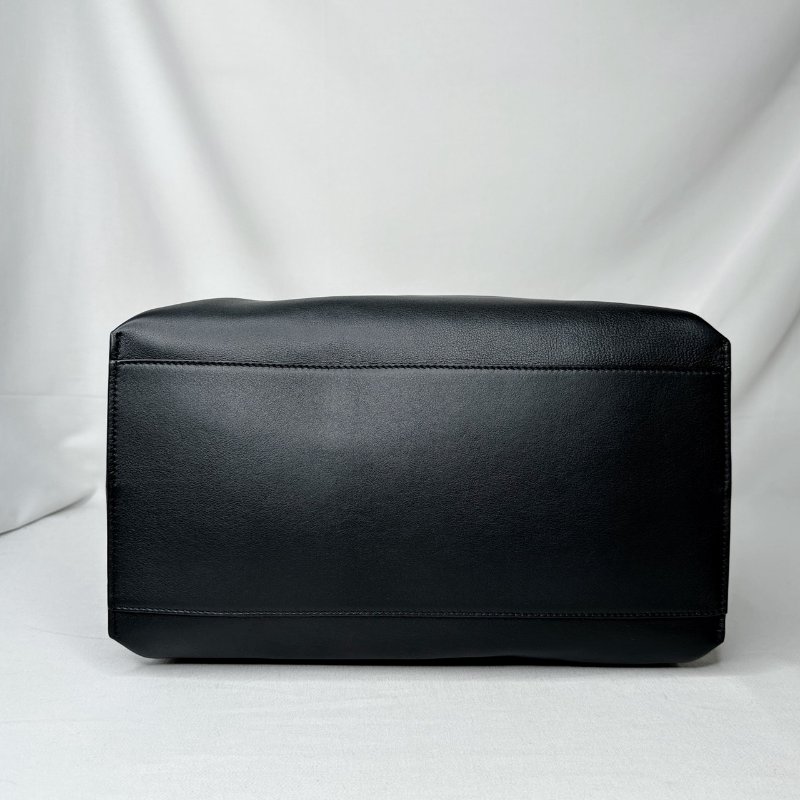 LOEWE Cubi黑色大號斜背包-8