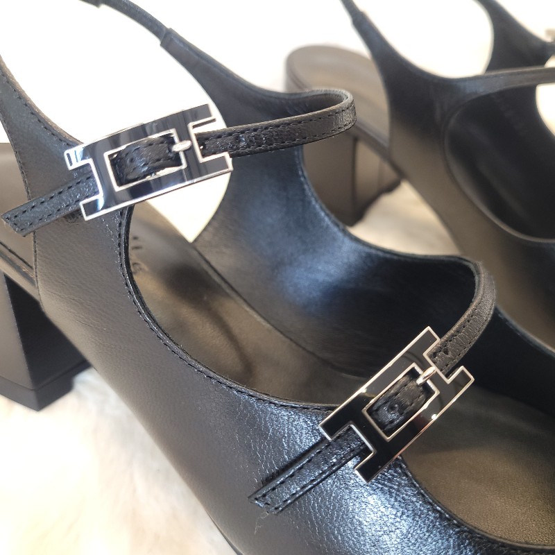 Hermès Jackie 50 高跟鞋 瑪莉珍鞋 38.5-7
