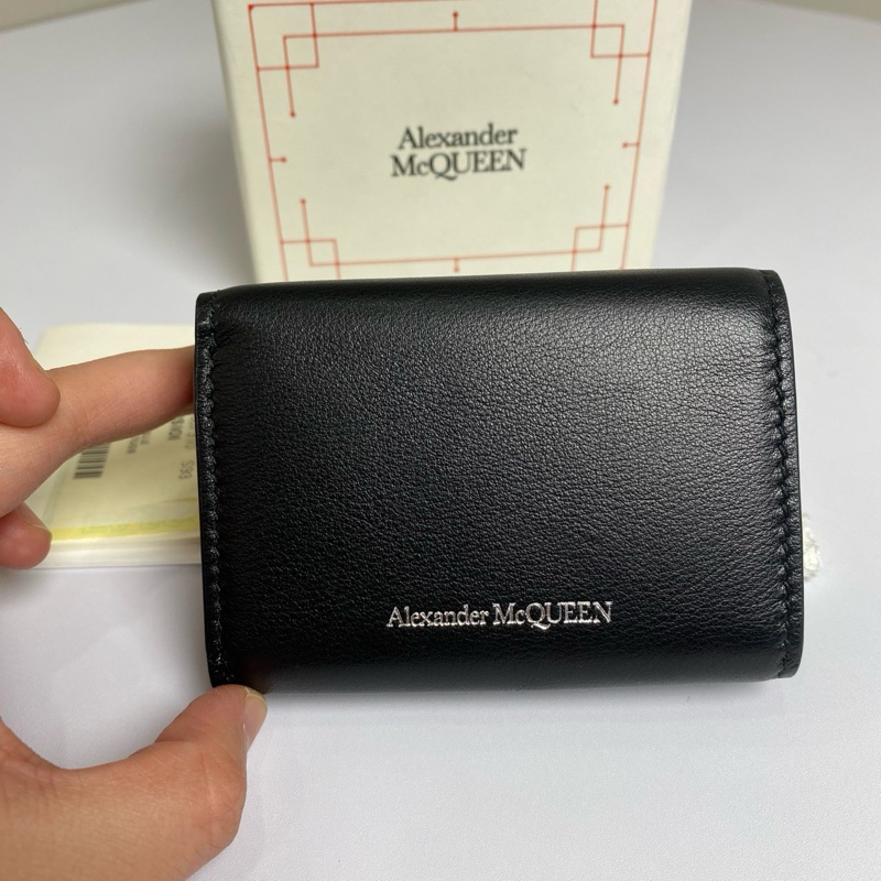 Alexander McQueen骷髏銀包-6
