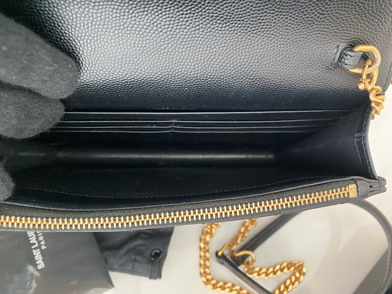 Ysl黑金信封包woc-6