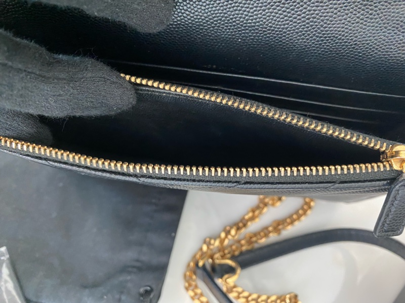 Ysl黑金信封包woc-7