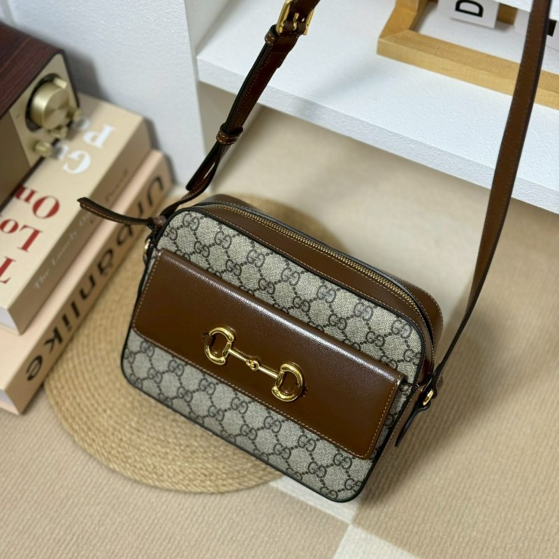 (🤍已售出/可私訊預定)🏷️Gucci．1955 Horsebit 馬銜相機包-3
