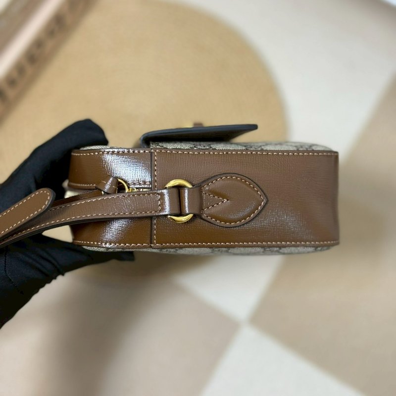 (🤍已售出/可私訊預定)🏷️Gucci．1955 Horsebit 馬銜相機包-5