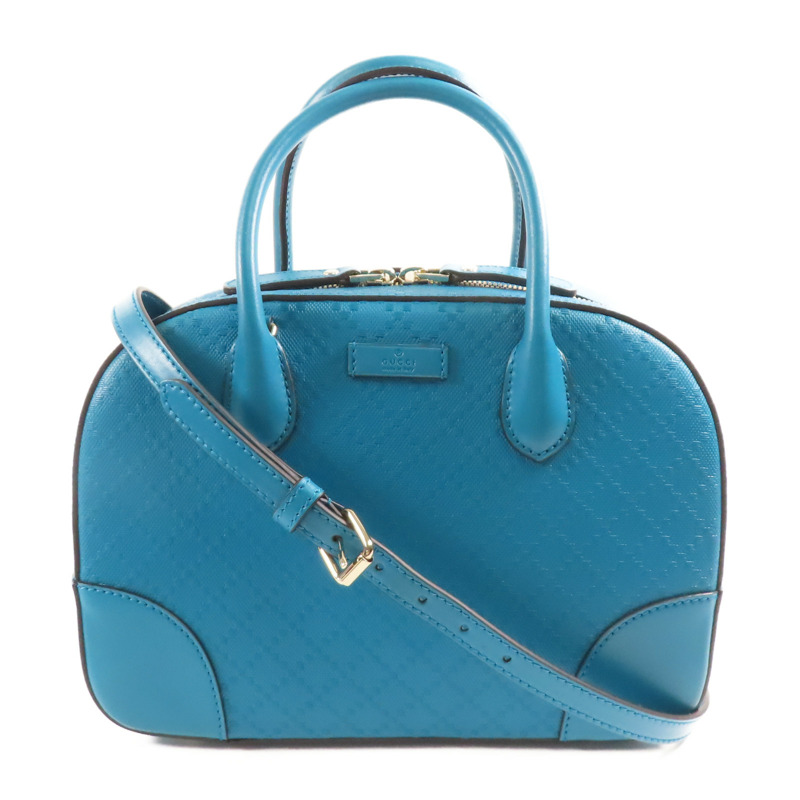GUCCI 牛皮皮革Shoulder Bag金扣手挽肩背兩用袋-0