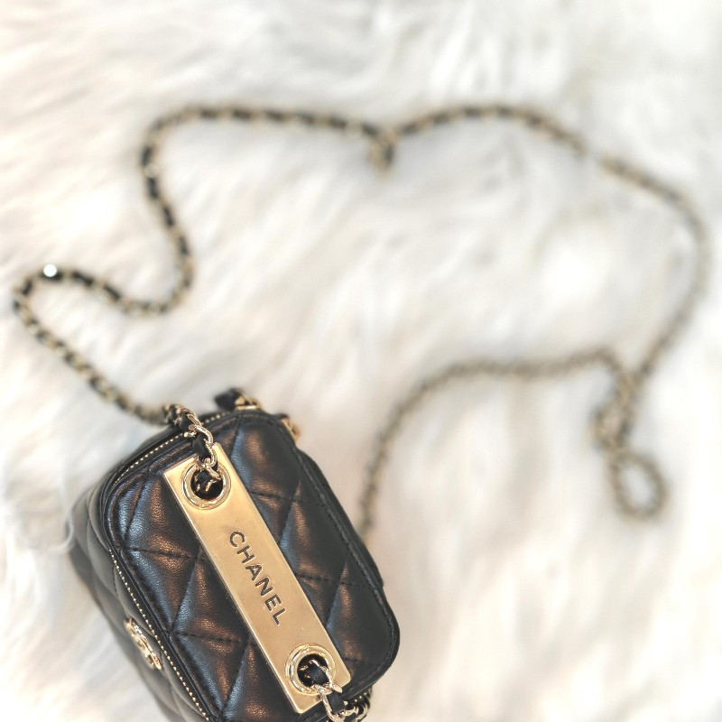 Chanel 香奈兒 Trendy CC 黑金 鏈條包 開
全套-7
