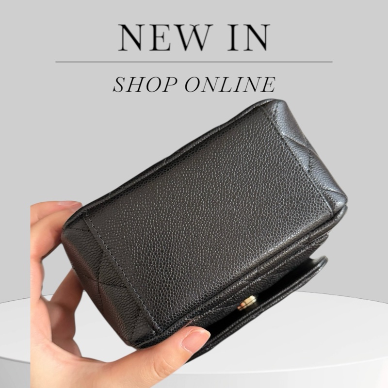 Chanel Caviar 24C mini 荔枝皮小書包-4