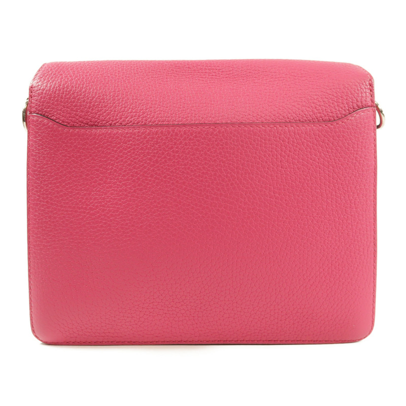 HERMES Clemence皮革Roulis 23銀扣肩背袋-1
