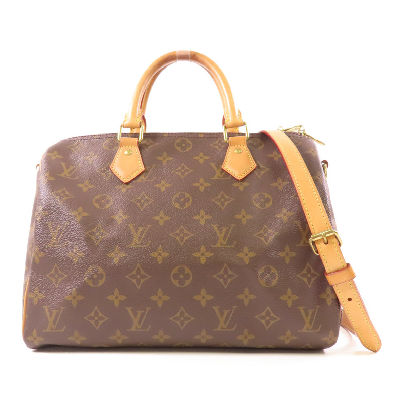 LOUIS VUITTON 【激減優惠】Monogram Speedy Bandouliere 30金扣手挽肩背兩用袋-0