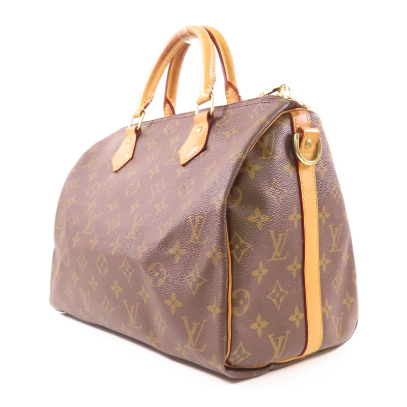 LOUIS VUITTON 【激減優惠】Monogram Speedy Bandouliere 30金扣手挽肩背兩用袋-2